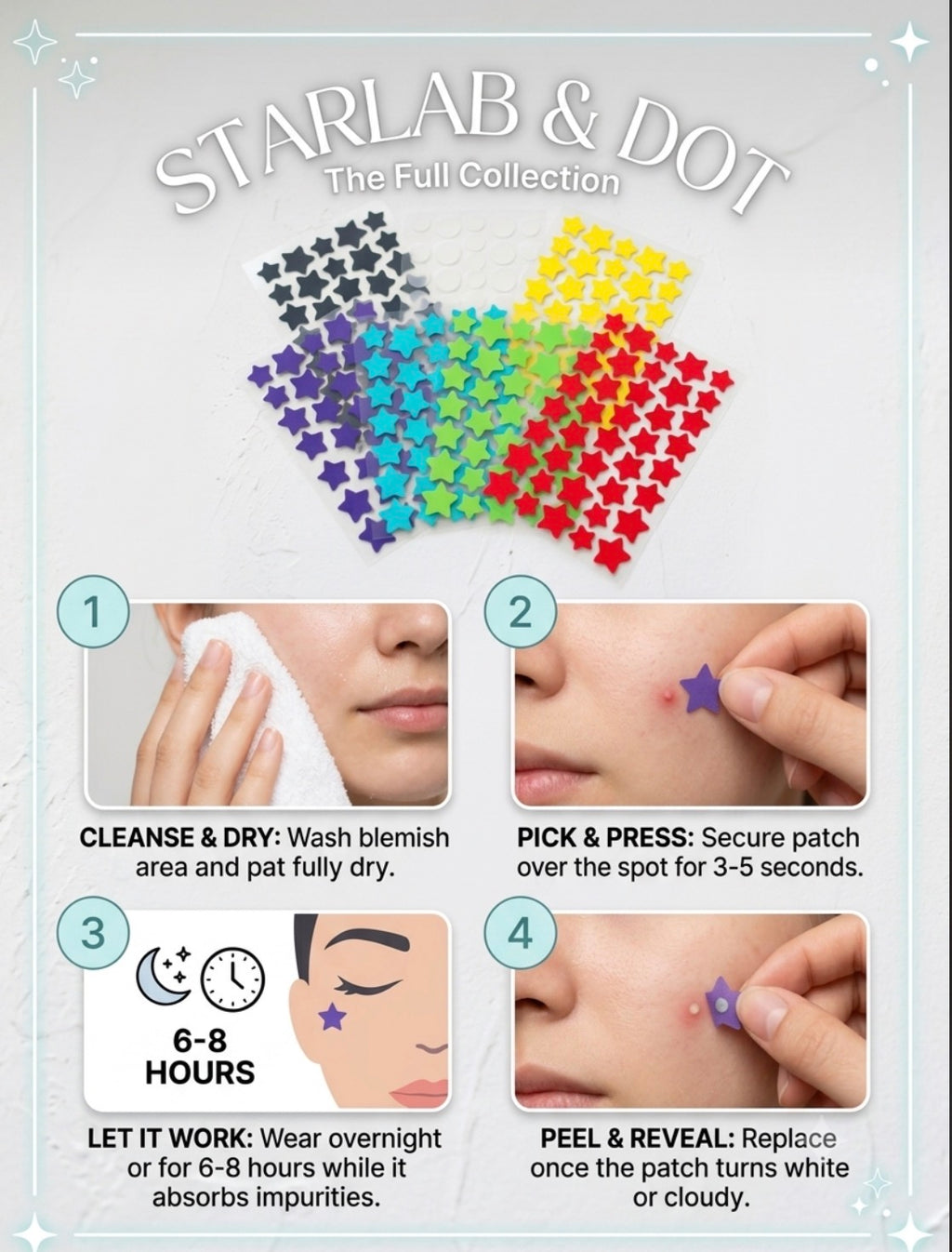 Invisible Blemish Patches