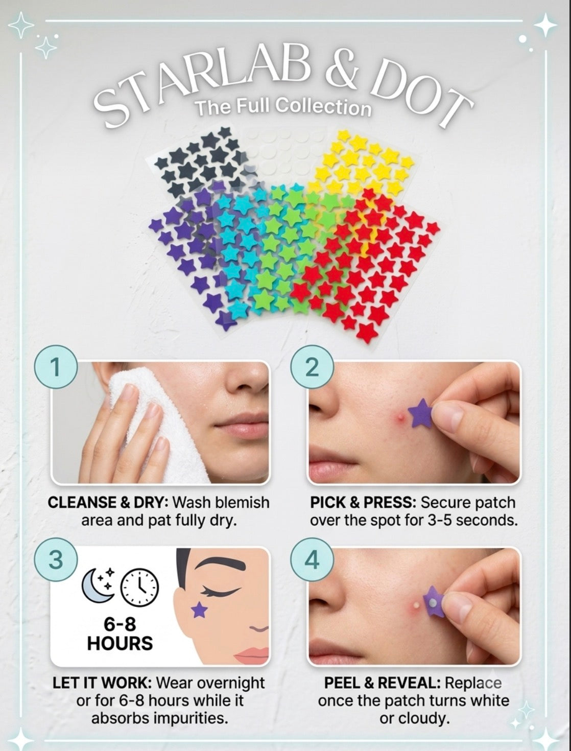 Invisible Blemish Patches