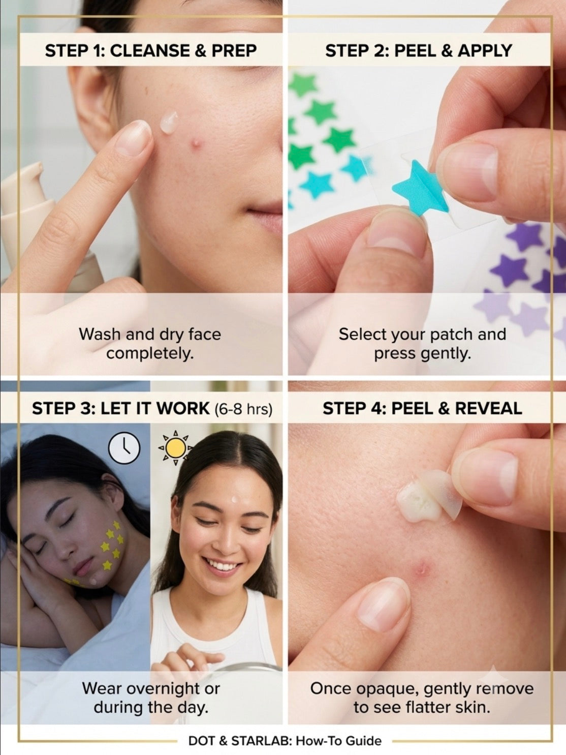 Invisible Blemish Patches