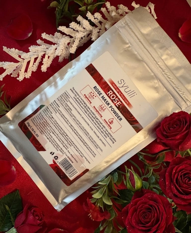 Dewy Syulli Rose Powder Jelly Mask