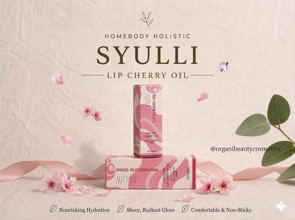Syulli’s Natural High-Glossy Cherry Lip Glow Oil