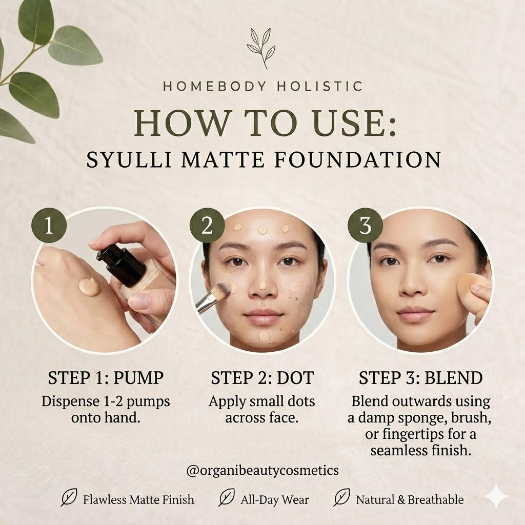 Syulli’s Long-Lasting Matte Foundation