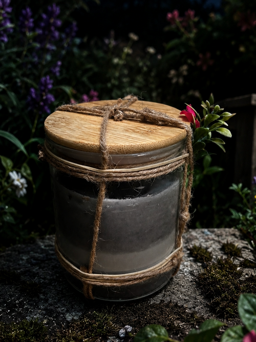 Organi Beauty Earth & Ember   Candle