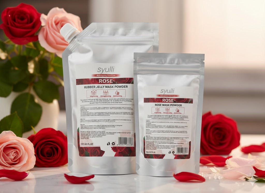 Dewy Syulli Rose Powder Jelly Mask