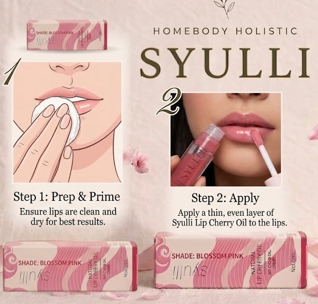Syulli’s Natural High-Glossy Cherry Lip Glow Oil